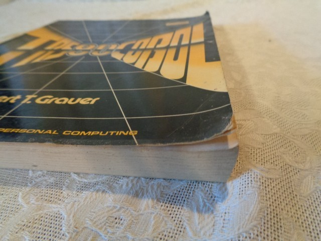 TRS 80 Cobol Book By Robert Grauer & Getting Started with TRS 80 Basic - 2 Total