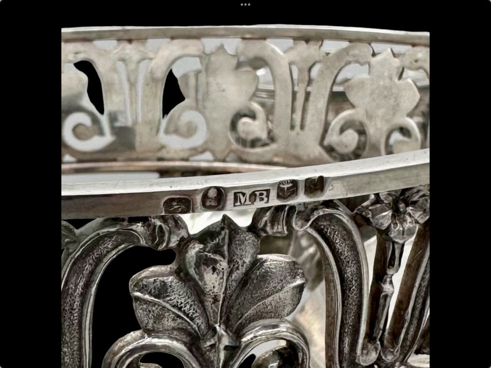 George IV Silver Centrepiece Birmingham 1824 Matthew Boulton