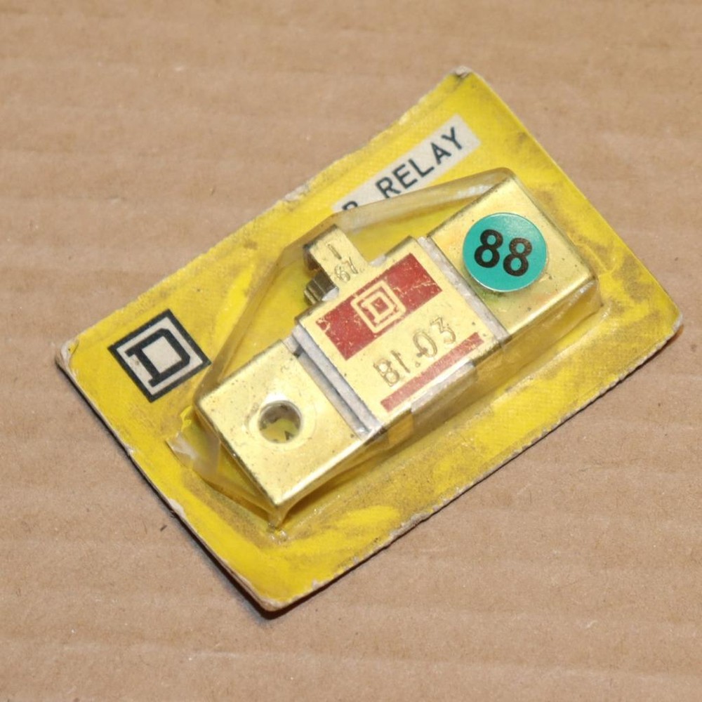 One Single Square D B1.03 Overload Thermal Heater Element More Available