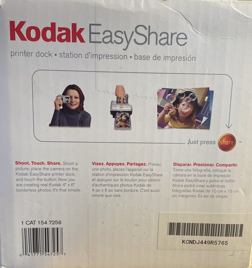 Kodak Easy Share Printer Dock with AC Adapter