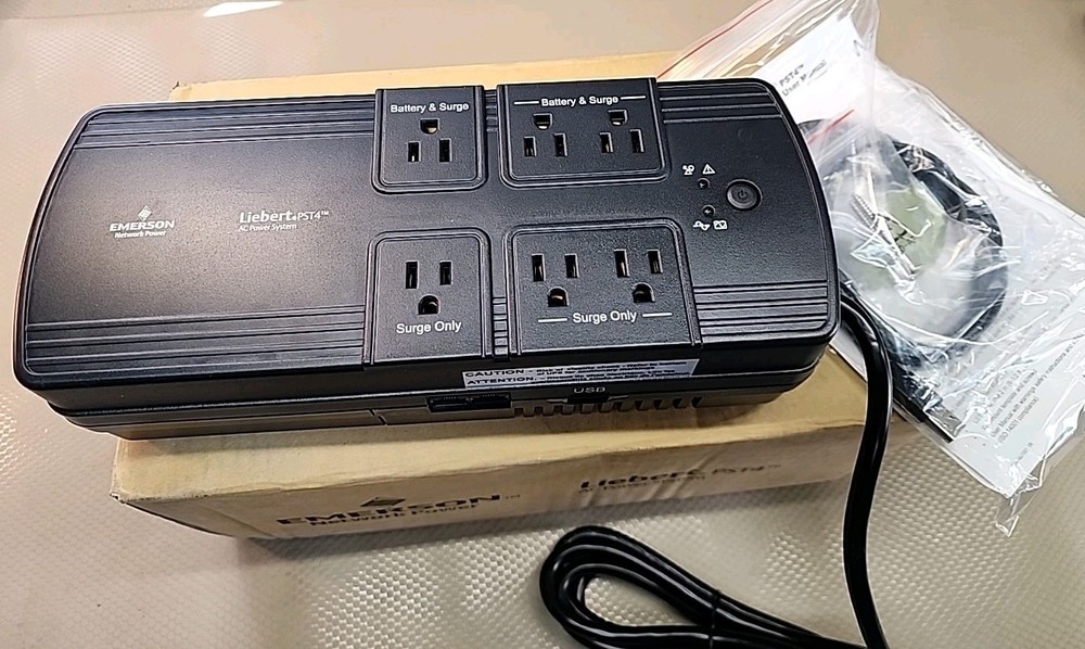 Emerson Liebert PST4-500MT120 UPS Battery Backup & Surge Protector