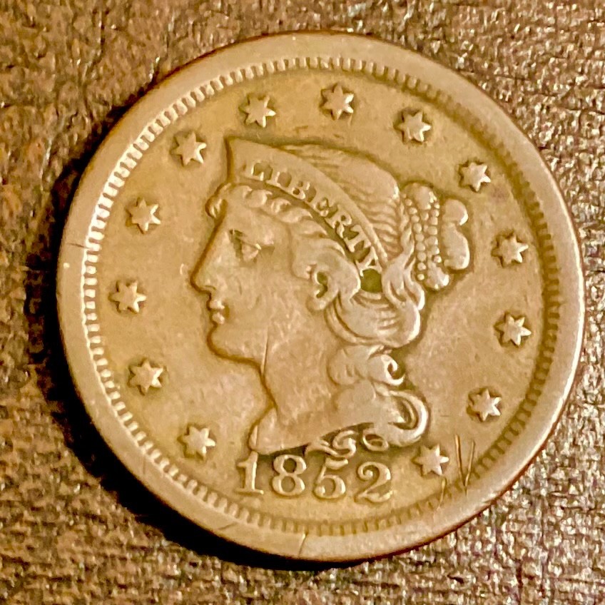 ~ 1852 US Large Cent