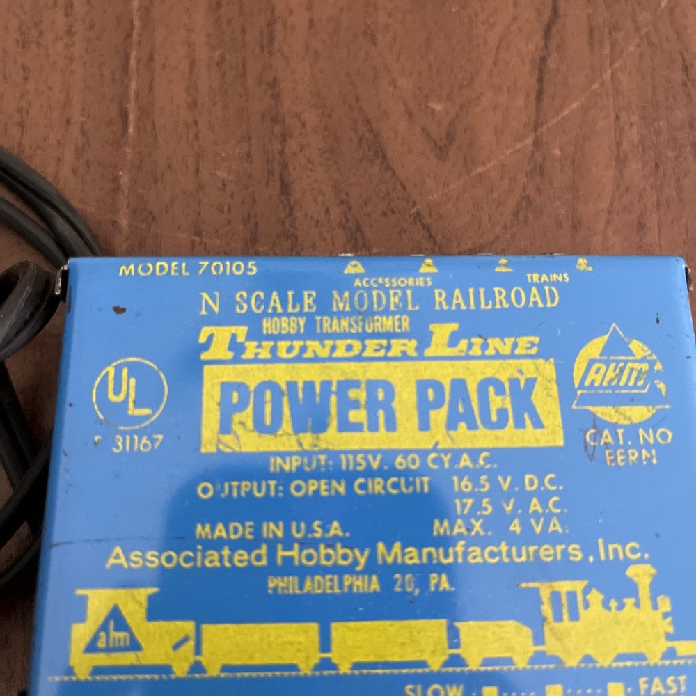ahm power pack model 70105 N Scale