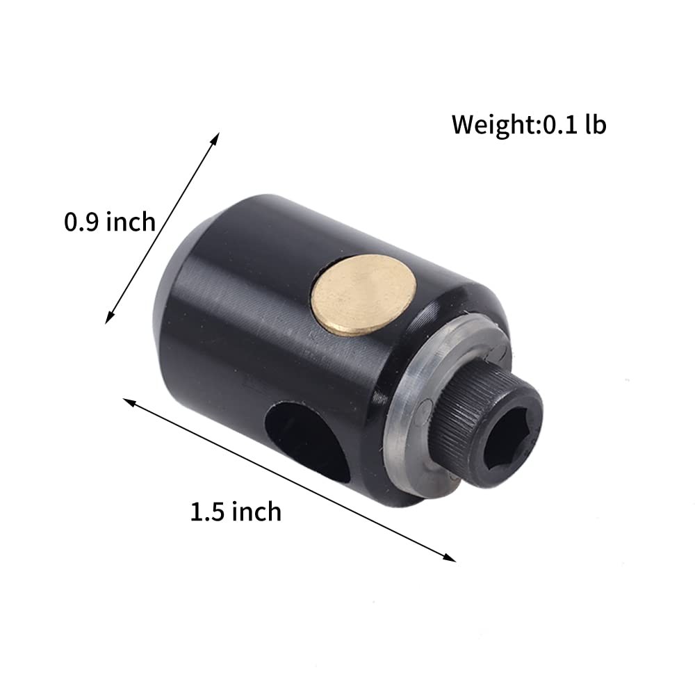 Bow Stabilizer Quick Disconnect Double Joint Archery Shock Absorber Connector...