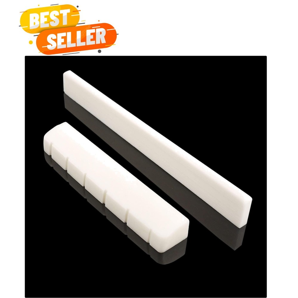 Lightweight Bone Nut and Saddle for Enhanced Classical Guitar Sound Quality