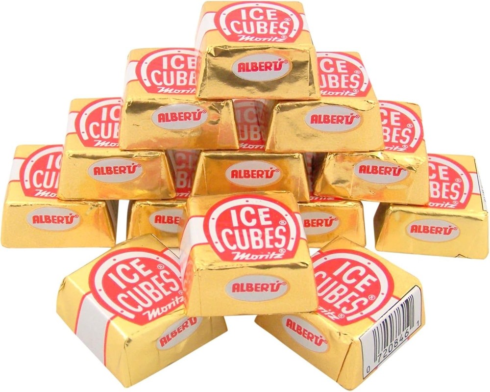 Albert's Chocolate Ice Cubes 100 Count Tray