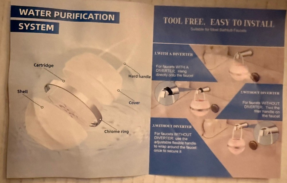 Bath Ball Water Filter