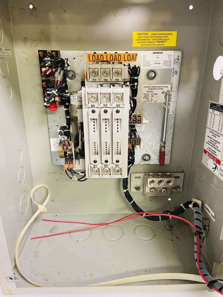 Caterpillar Model: CTG Automatic Transfer Switch (ATS) with an MX150 Controller