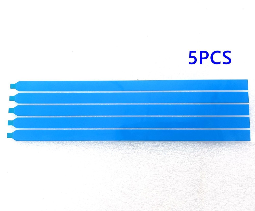 Set of 5 Pull tabs stretch release adhesive strips tape LCD screen without tabs