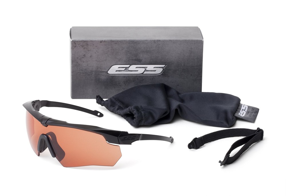 ESS Eyewear Crossbow Suppressor Black