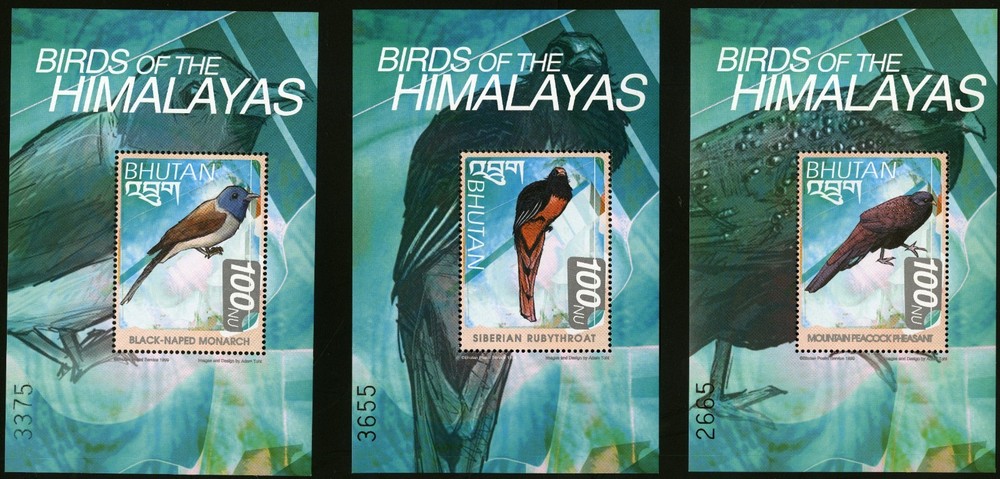 Bhutan   1999   Scott #  1266-1268    Mint Never Hinged Set
