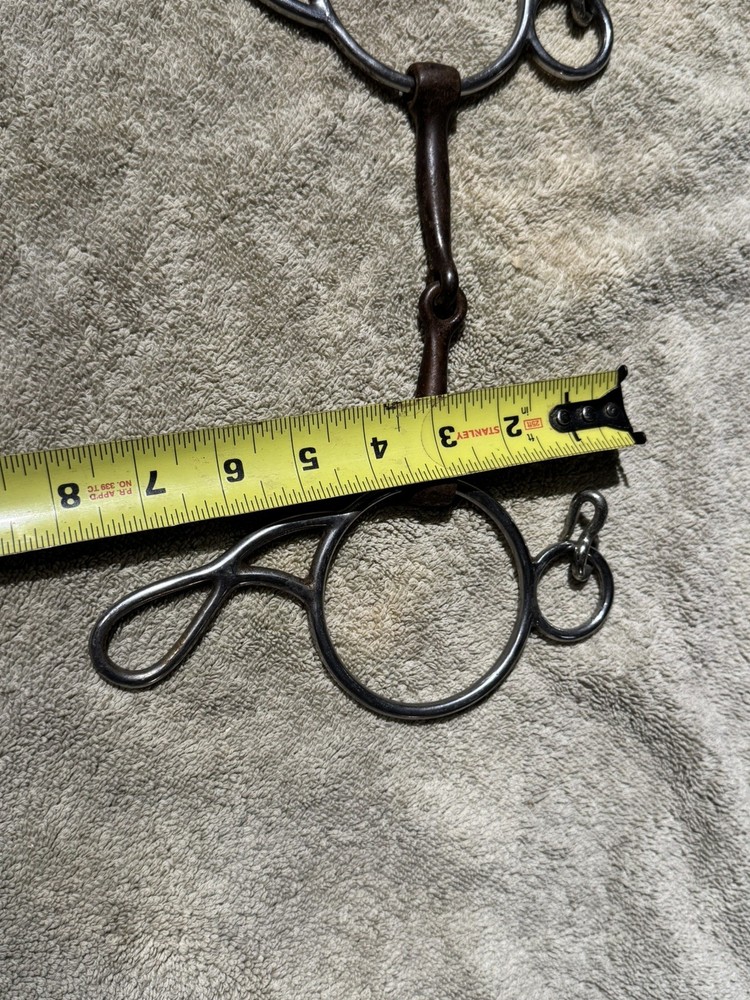 Sliding Gag Copper Mouth Snaffle - 5"