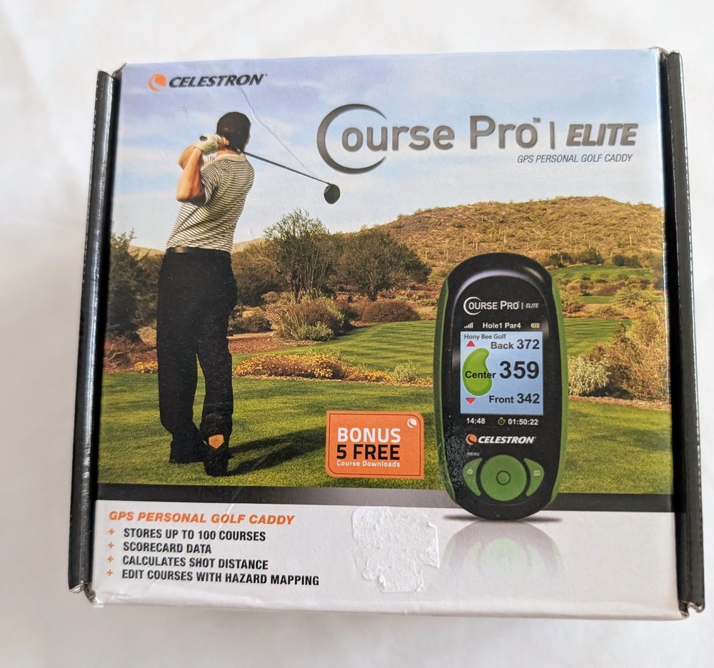 Celestron Course Pro Elite  Complete in Box and Tested
