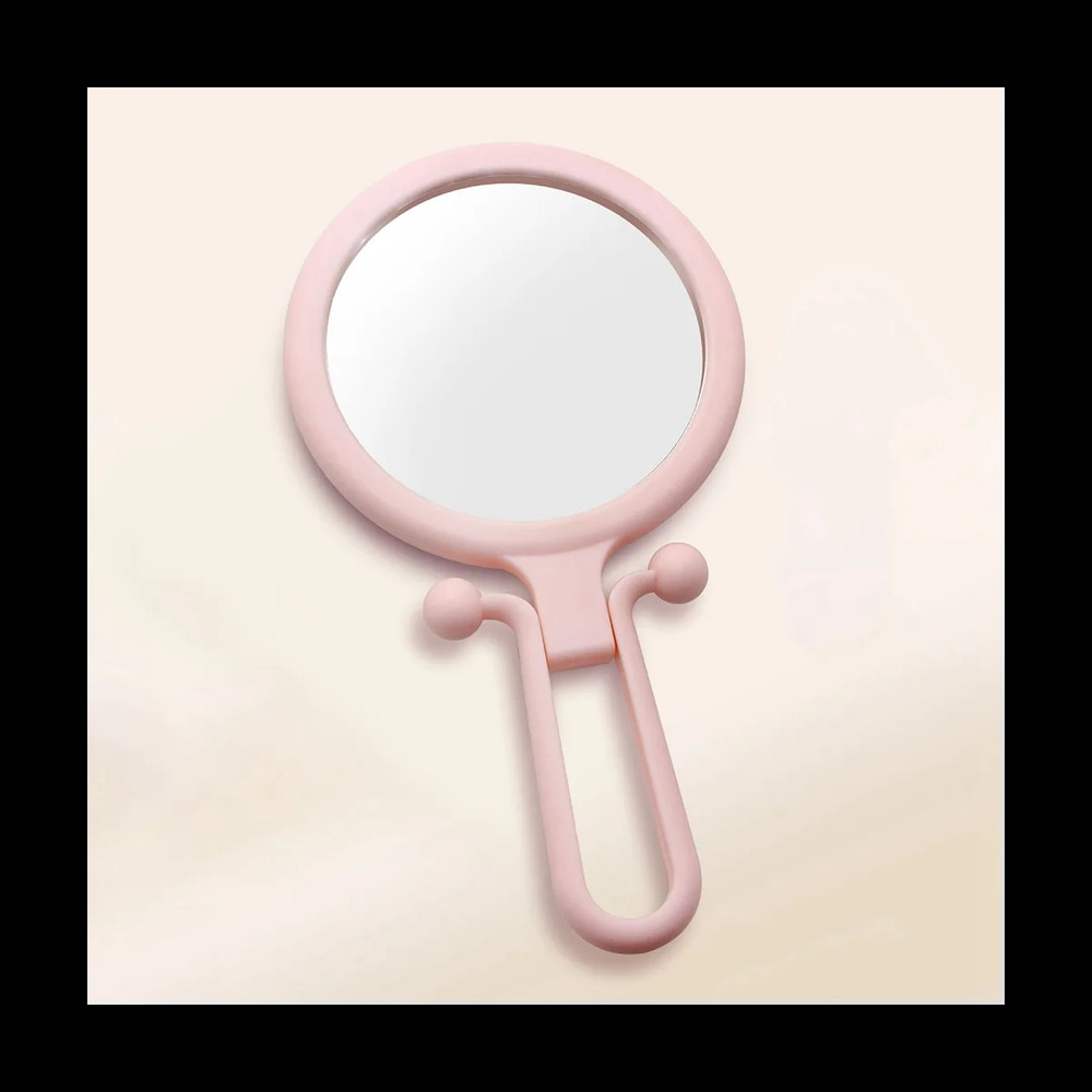 10X Handheld Magnifier, Double Sided Folding Makeup Mirror, Portable Handheld Mi