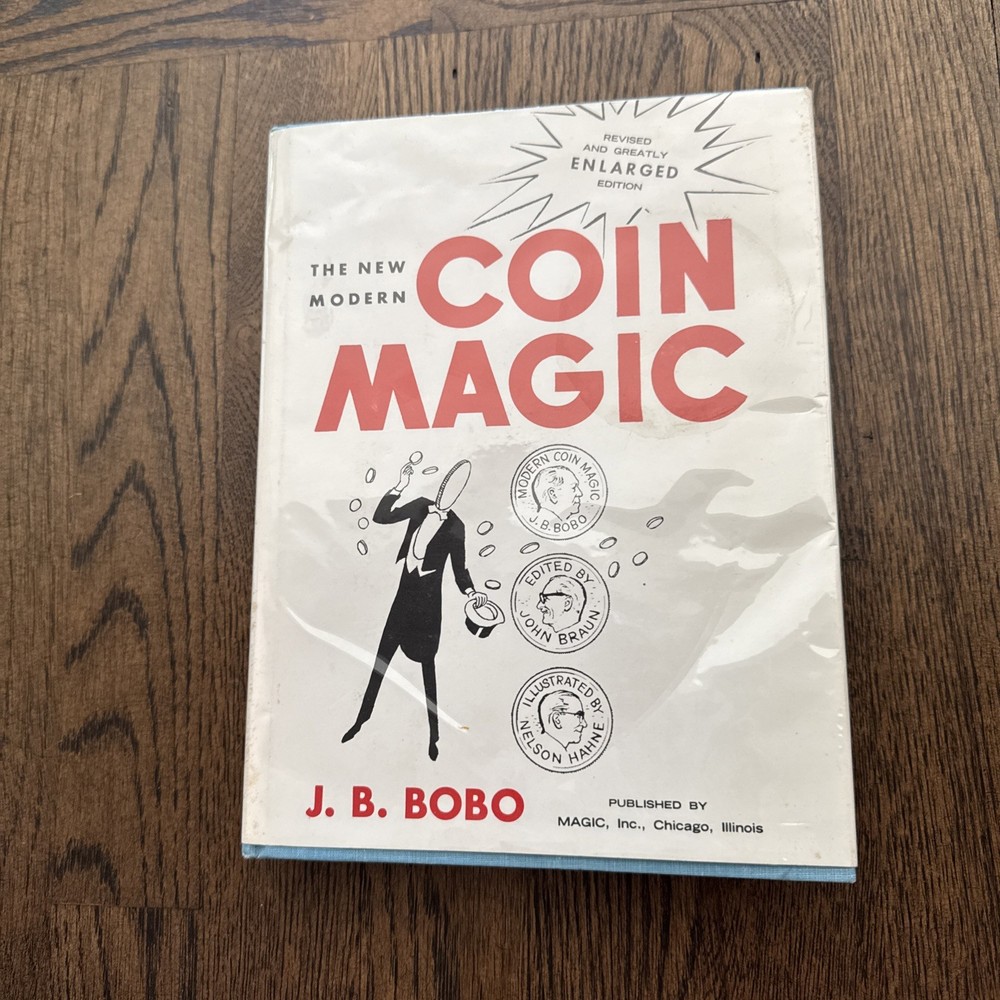 Modern Coin Magic Bobo, J.B. 1987 HC DJ Magic Book