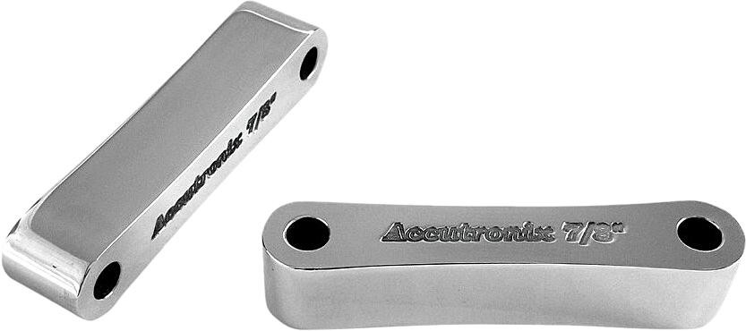 SMOOTH FENDER SPACERS 49MMX5/8" CHROME