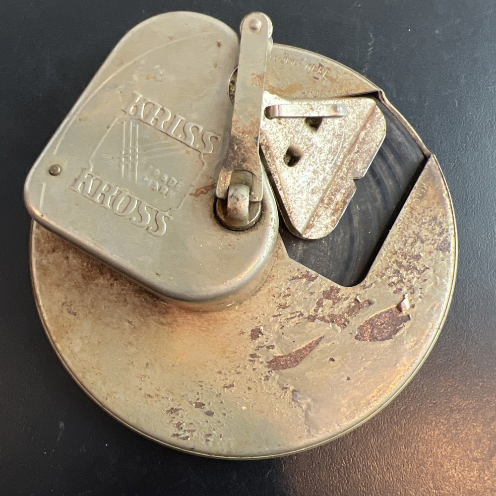 Vintage Kriss Kross Razor Blade Sharpener Works