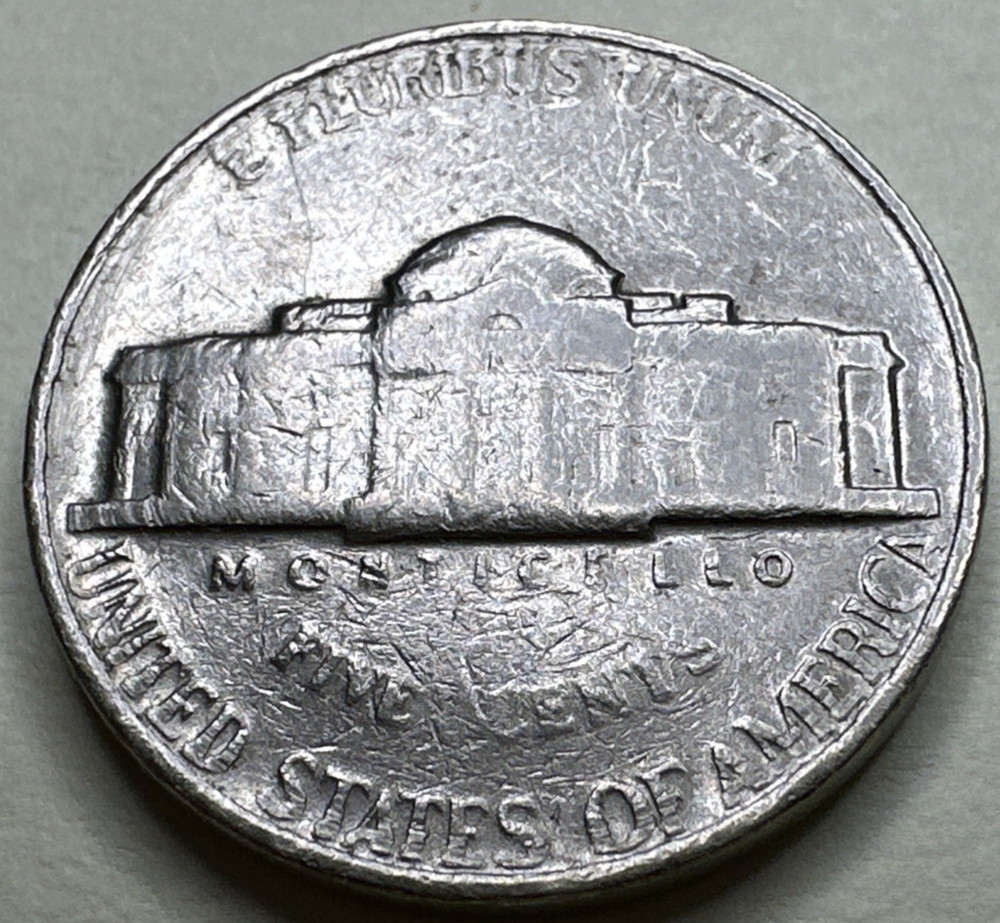 1964 Jefferson Nickel 5C 1785X