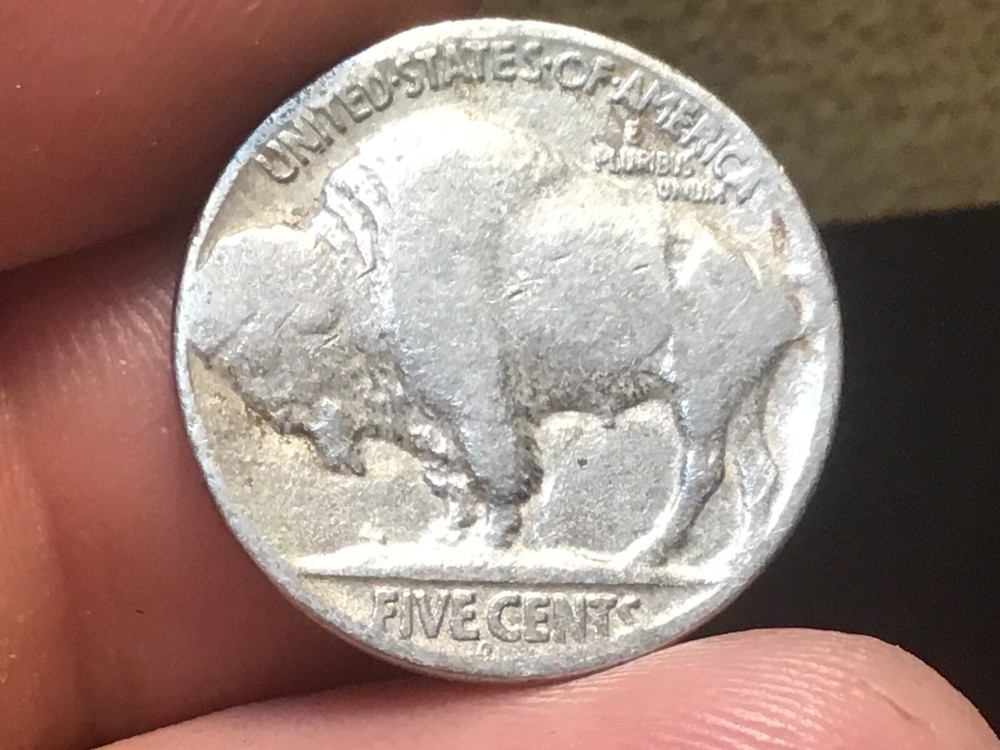 1925-D Buffalo Nickel, Restored Date, 1 Coin