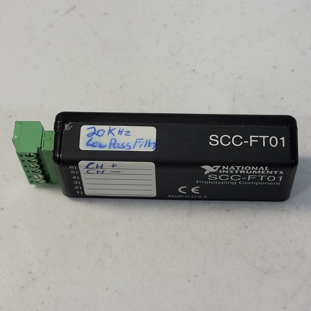 National Instruments NI SCC-FT01 Feedthrough/Breadboard Module