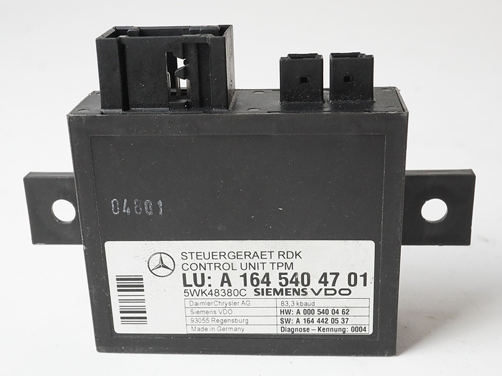 2007 - 2011 Mercedes Benz Gl Class X164 Tpms Tire Pressure Module Control Unit