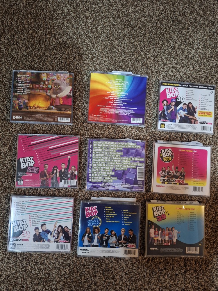 Karaoke Singing Machine with 9 CDs