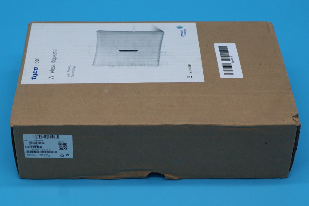 Tyco DSC Wireless Repeater PG9920 With PowerG Technology White New Open Box