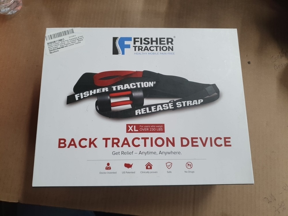 Fisher Traction Back Device XL - NEW Sealed Box
