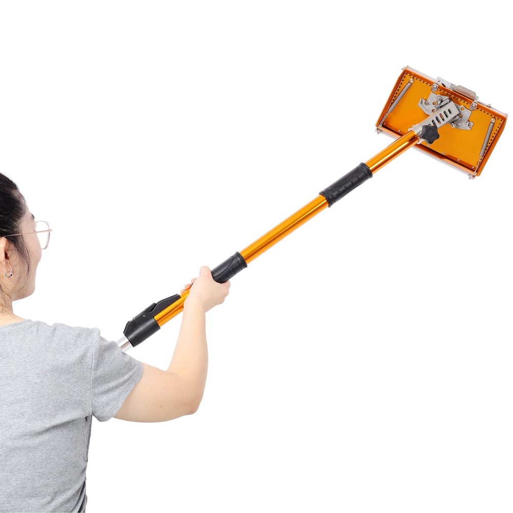 Adjustable Drywall Finishing Tool (Extendable Handle, 1 Mudguard)