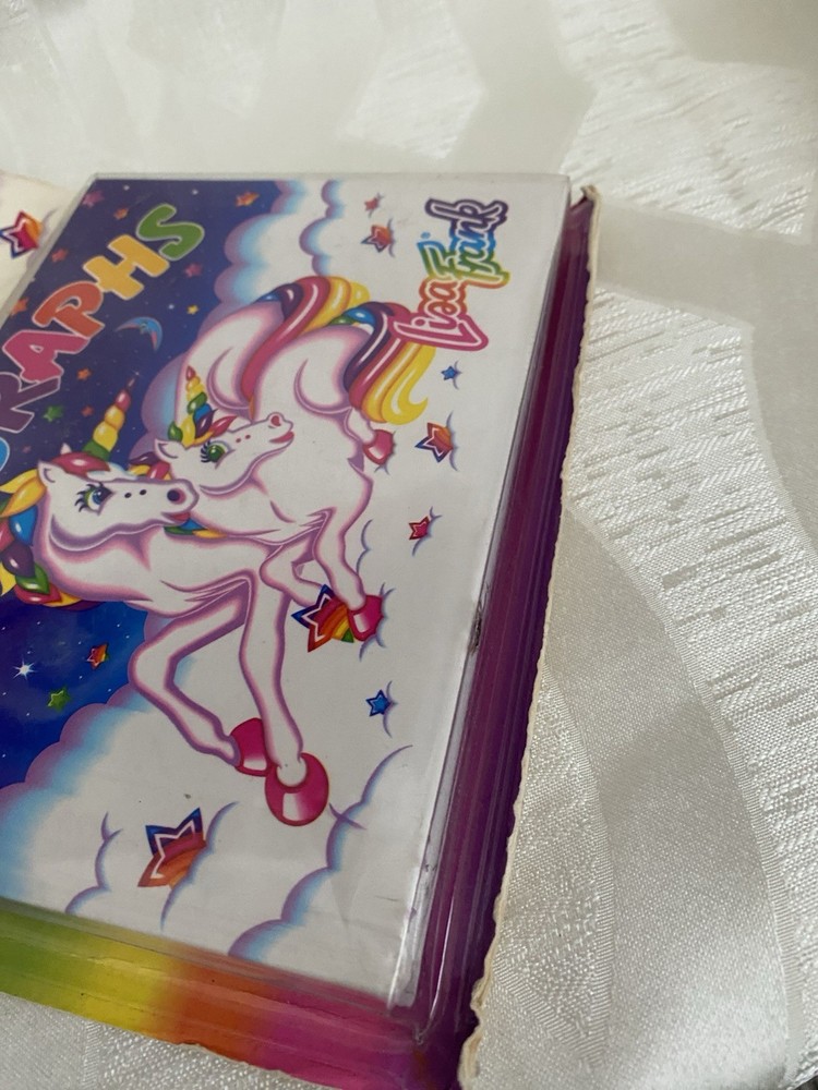 Lisa Frank Autograph Book Pre Owned Markie