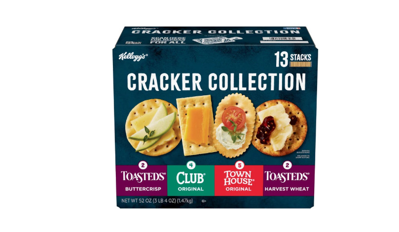 Kellogg's Cracker Collection, Variety Pack, 13 Stacks (52 Ounce)