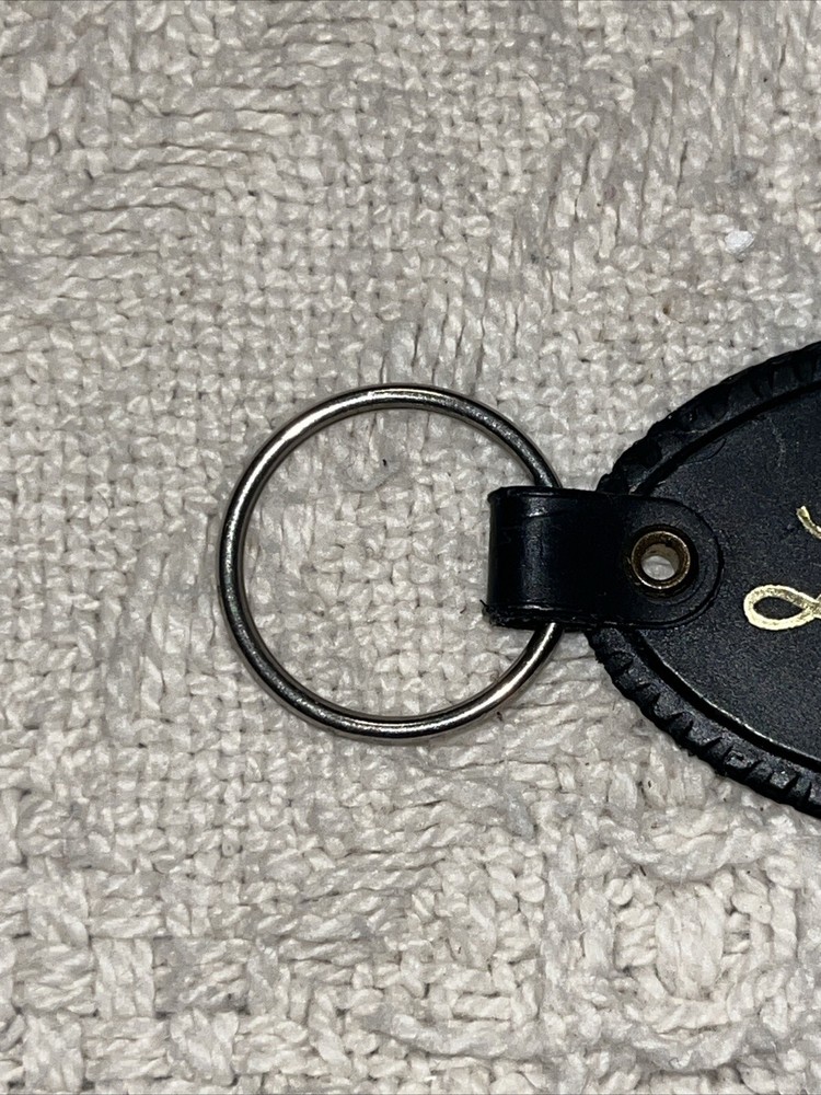 Lathem Black Keychain Hold Lettering