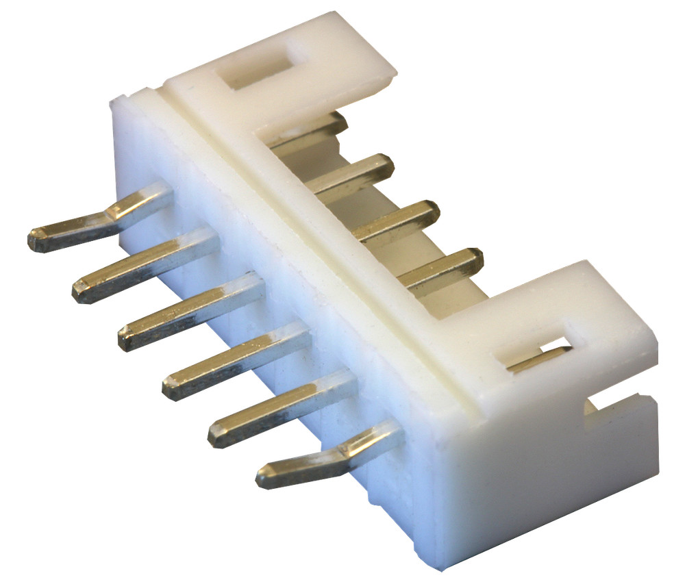 JST-PH 6-pin male connector header