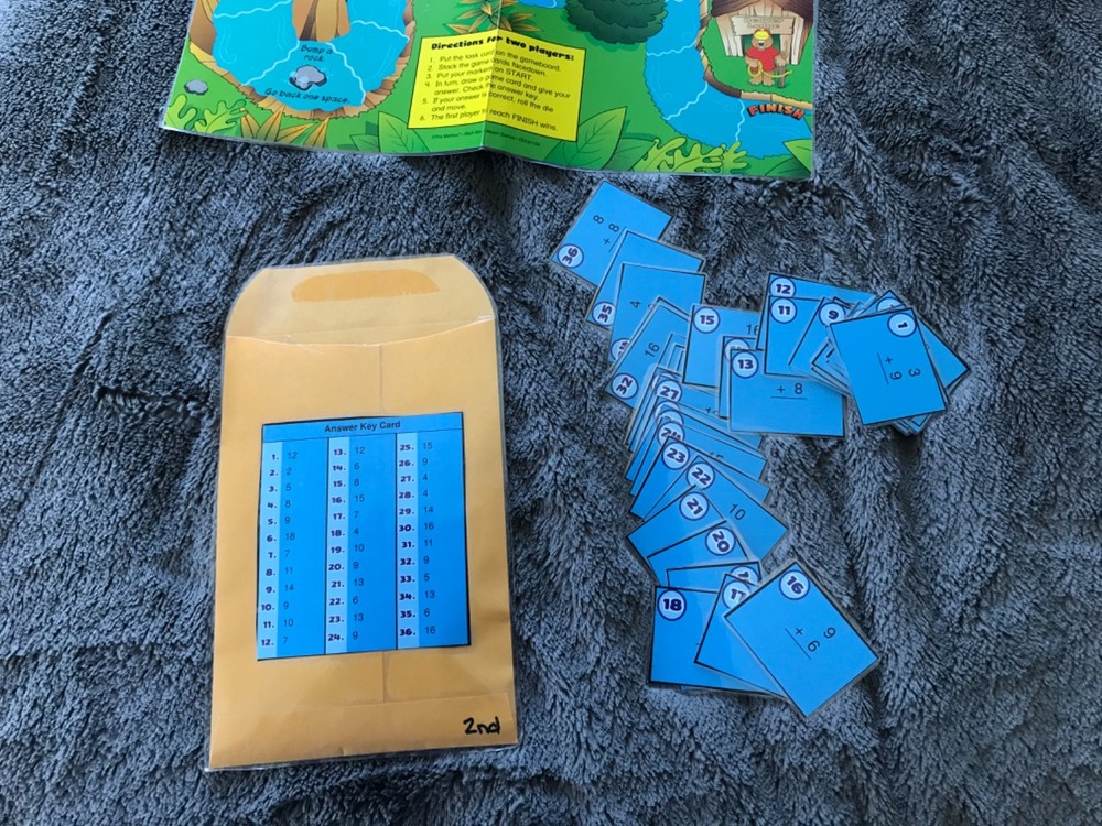 Raging River! Ad. Sub to 18 math teacher game resources 2nd gr