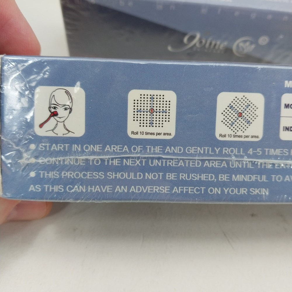 2 pack 9oine Skincare Microneedle Derma Beard Roller Anti-Aging Efficient System