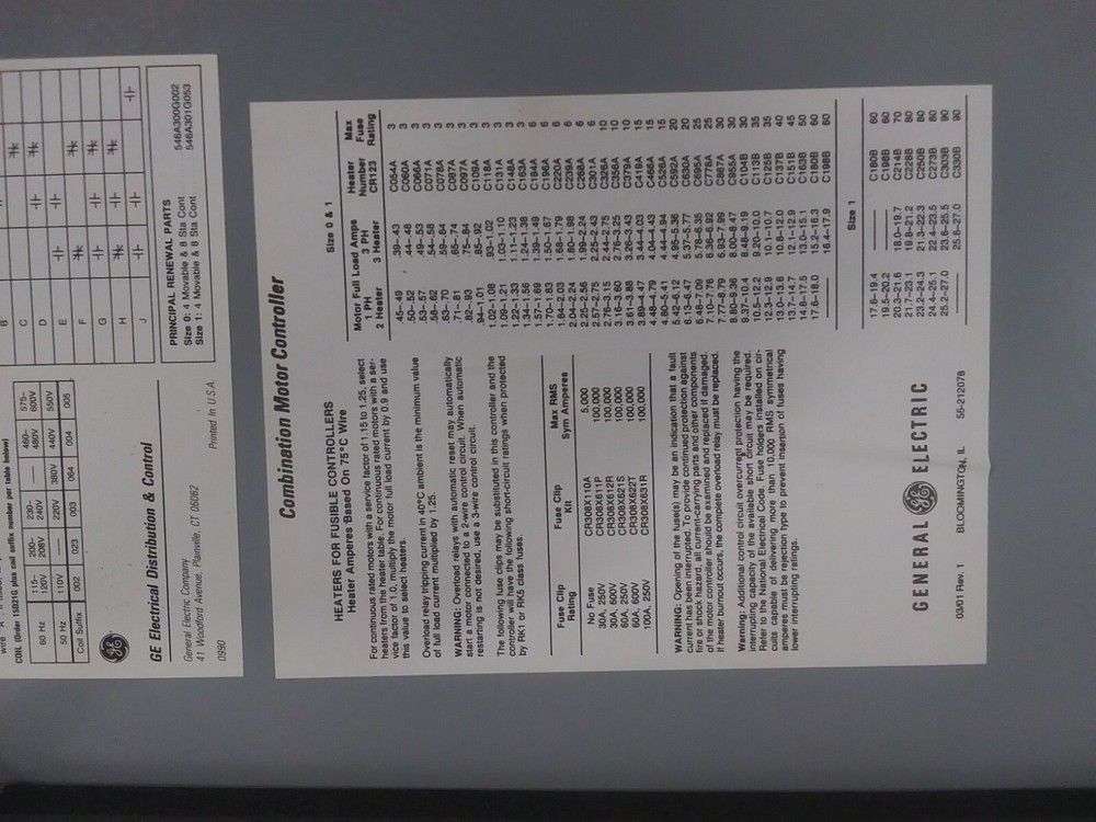 GE 300 Line Control Type 12 Enclosure