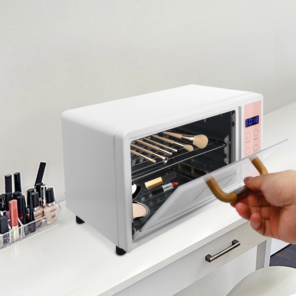 High-Temperature Sterilizer Nail Tools Sterilizer Pink Tabletop Sterilizer US