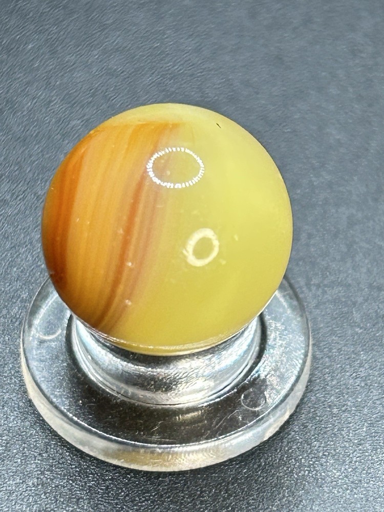 Vintage UV Active Swirl Marble 0.591”