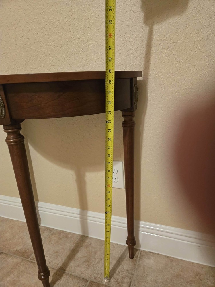 Bombay half moon table