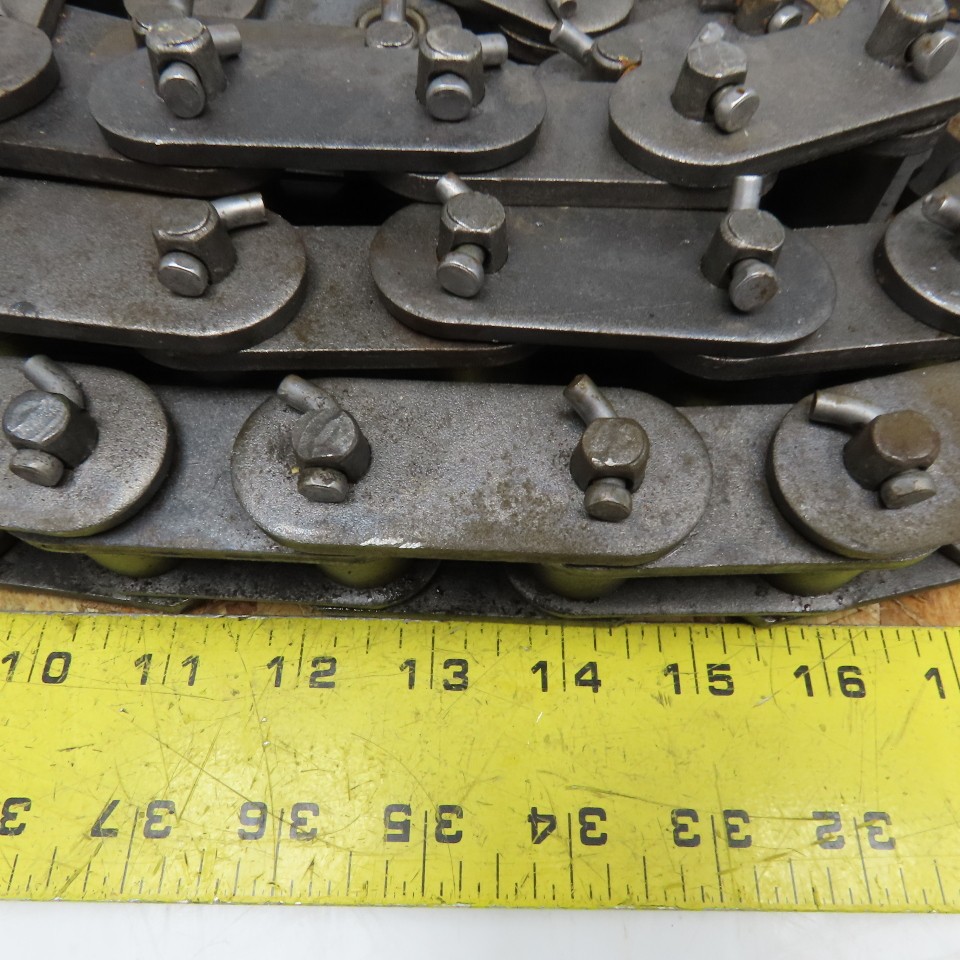 1.654" Pitch Cottered Conveyor Roller Chain 10'