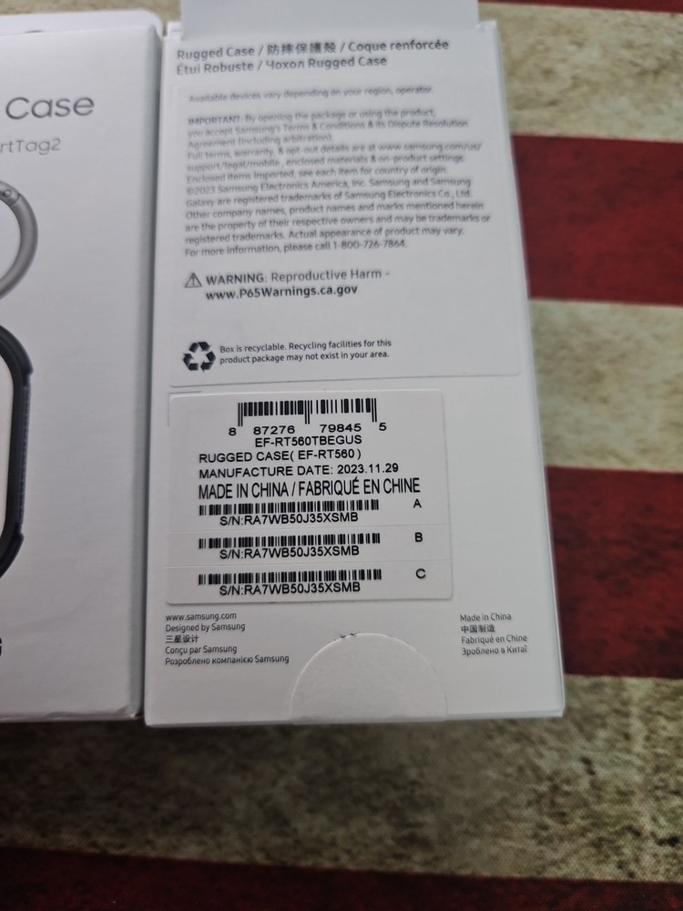 SAMSUNG Galaxy SmartTag2 Rugged Case - Black