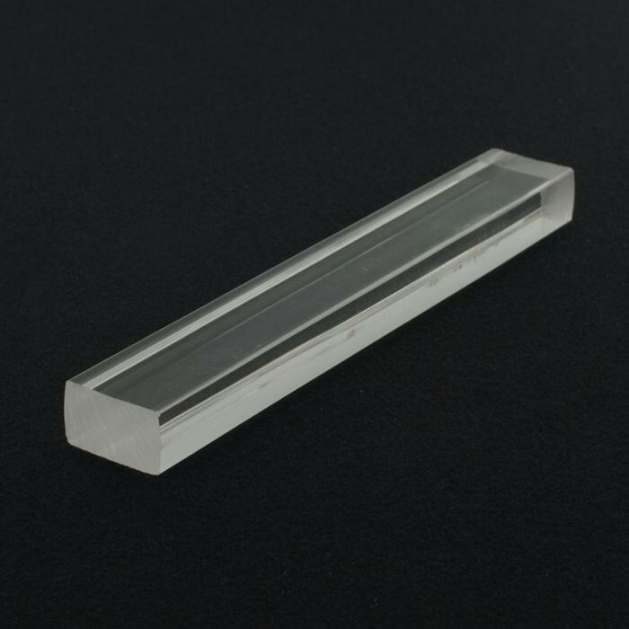 4 Pack 3 Feet (36") Clear Rectangle Solid Rods 3/8" Width x 1/8" Height AZM