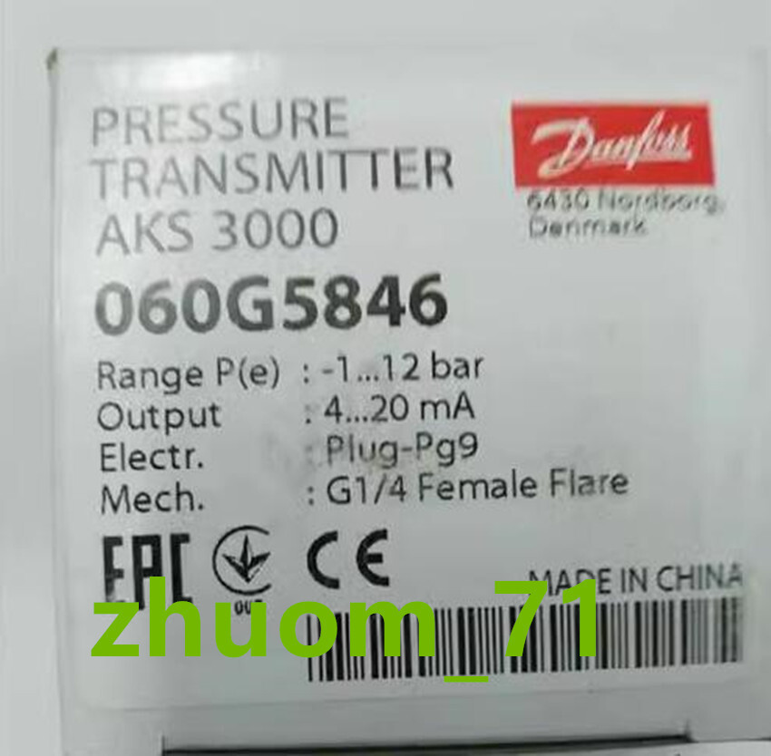 1PC Danfoss pressure sensor AKS3000 060G5846