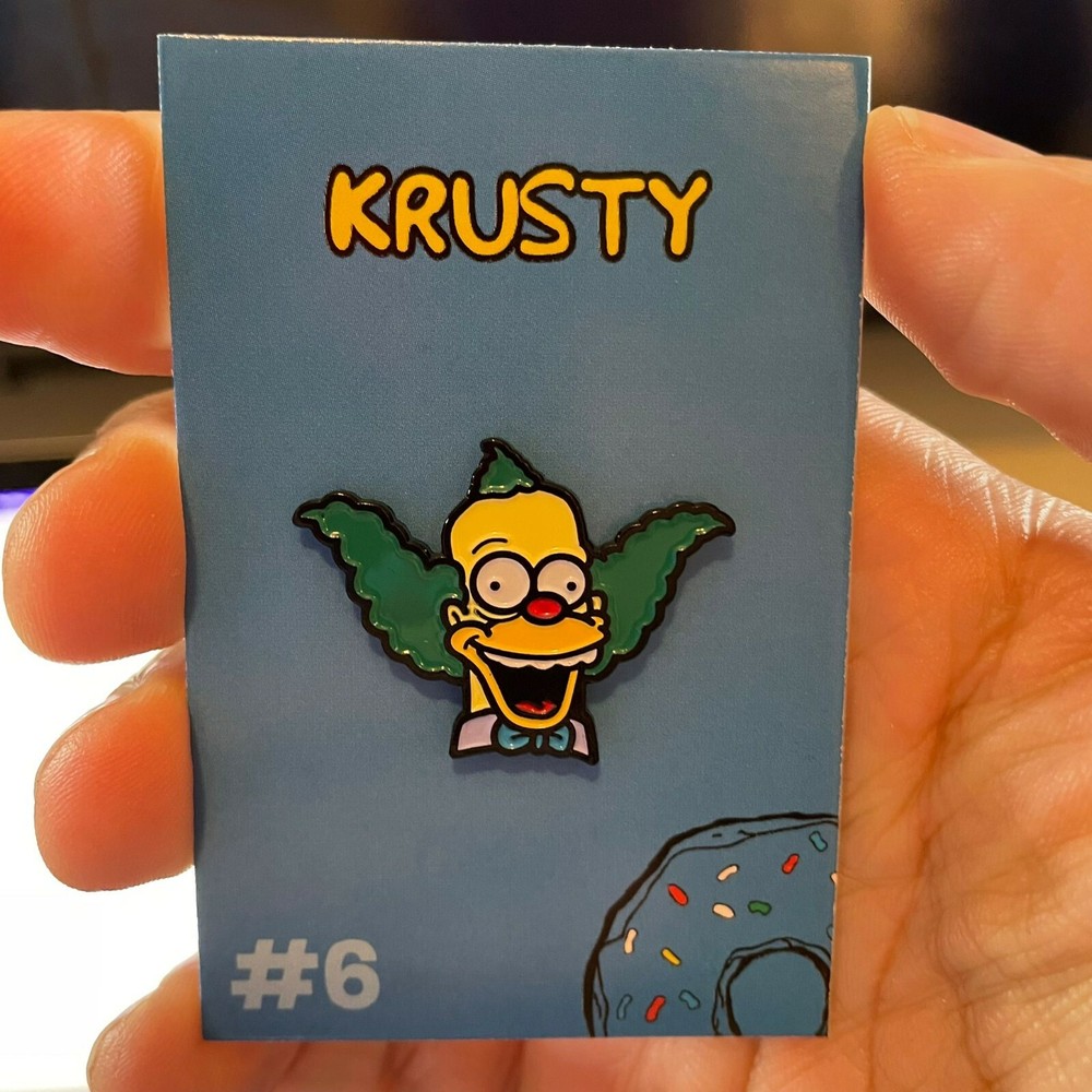 Simpsons - Krusty Enamel Pin (New)