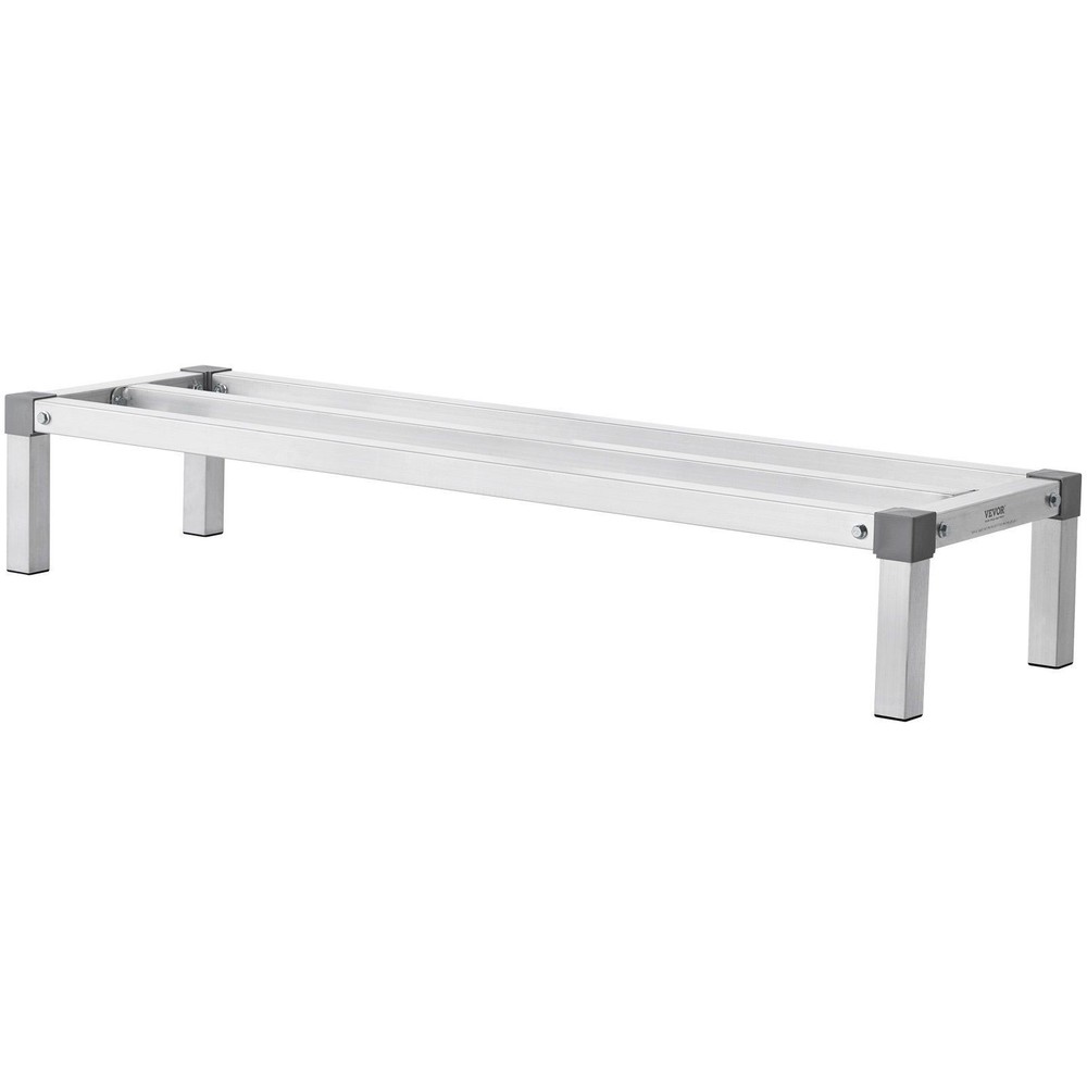 Robust 1000lb 48x14x8 Aluminum Rack Rust-Resistant Tool-Free Setup