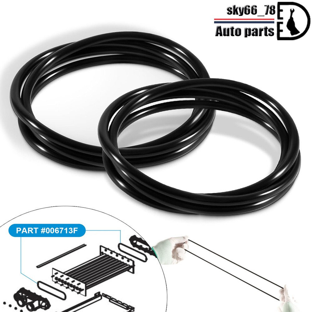 Replacement for Raypak Heater Heat Exchanger O-Ring Gasket 006713F 185-405 2Pack