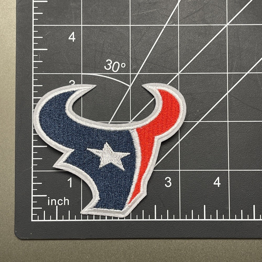 Houston Texans Patch Embroidered Iron 3x3 Inch