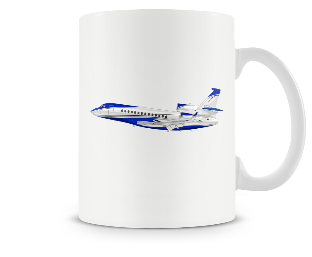 Dassault Falcon 7X Mug - 15oz.