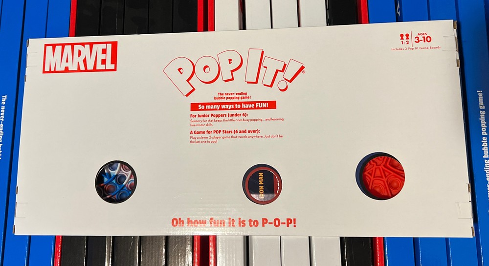 POP IT! Disney Marvel 3PK