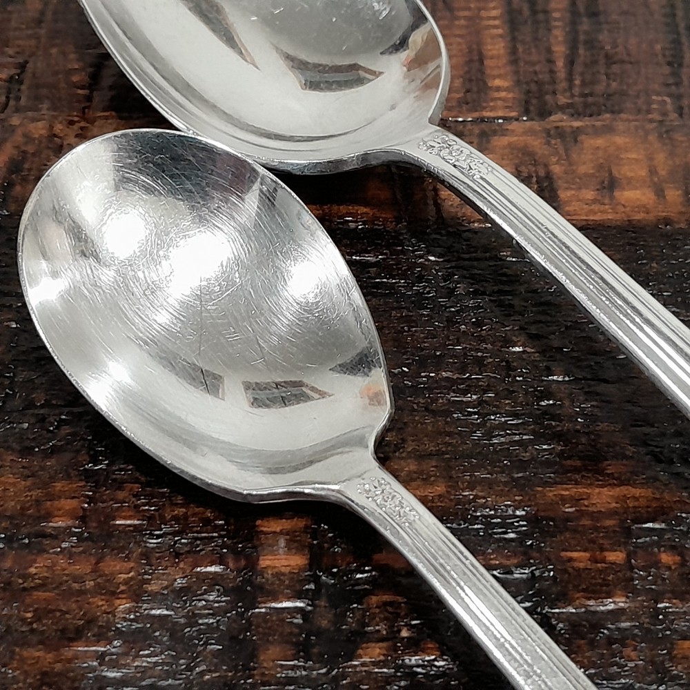 Wm Rogers International Silverplate Imperial Pattern 2 Piece Set Sugar Serving